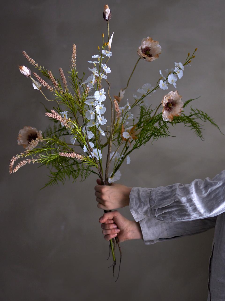 Mohnstiel, Natur, künstliche Blumen von Bloomingville