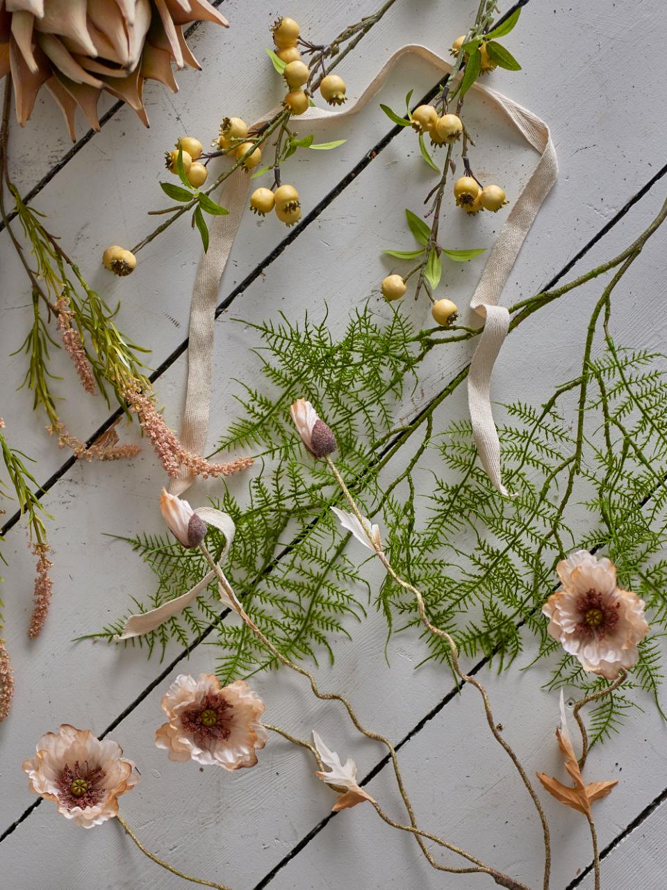 Mohnstiel, Natur, künstliche Blumen von Bloomingville