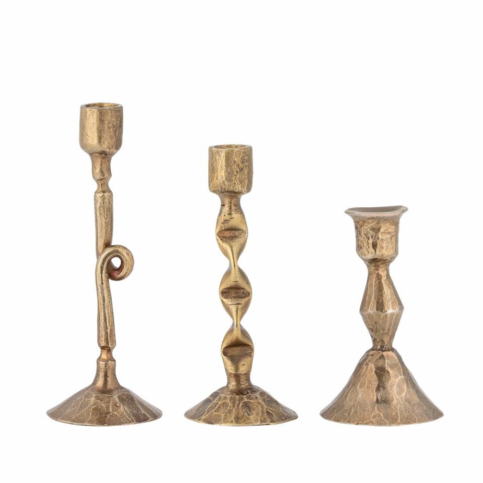 Kerzenständer Efsa, Set von 3 von Bloomingville