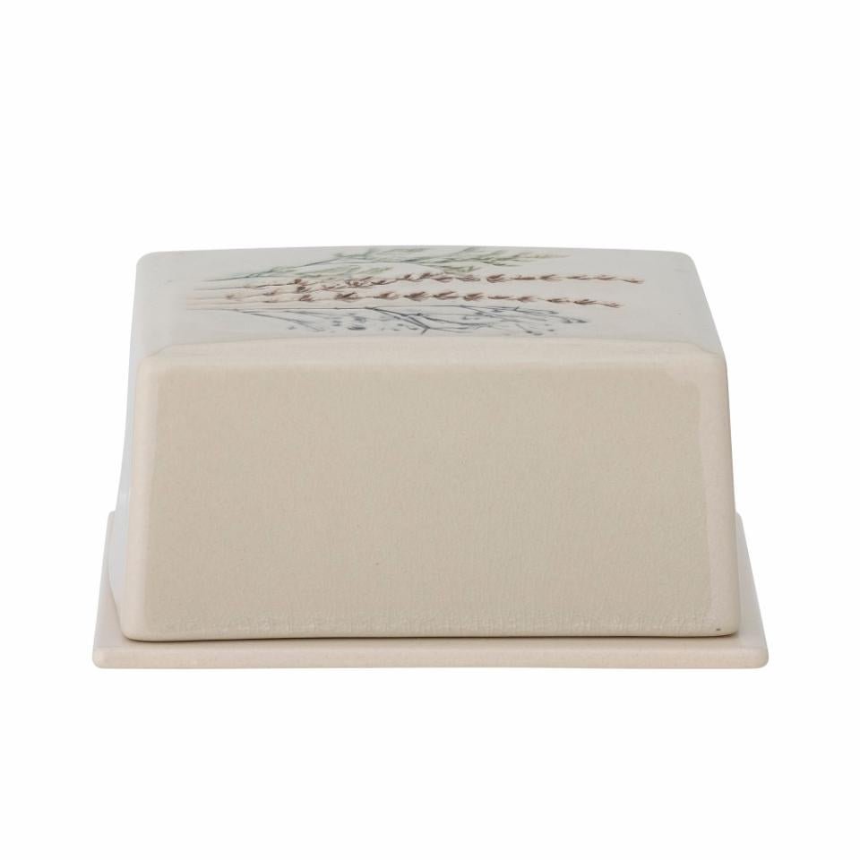 Butterdose Bea, Steingut, Natur von Bloomingville