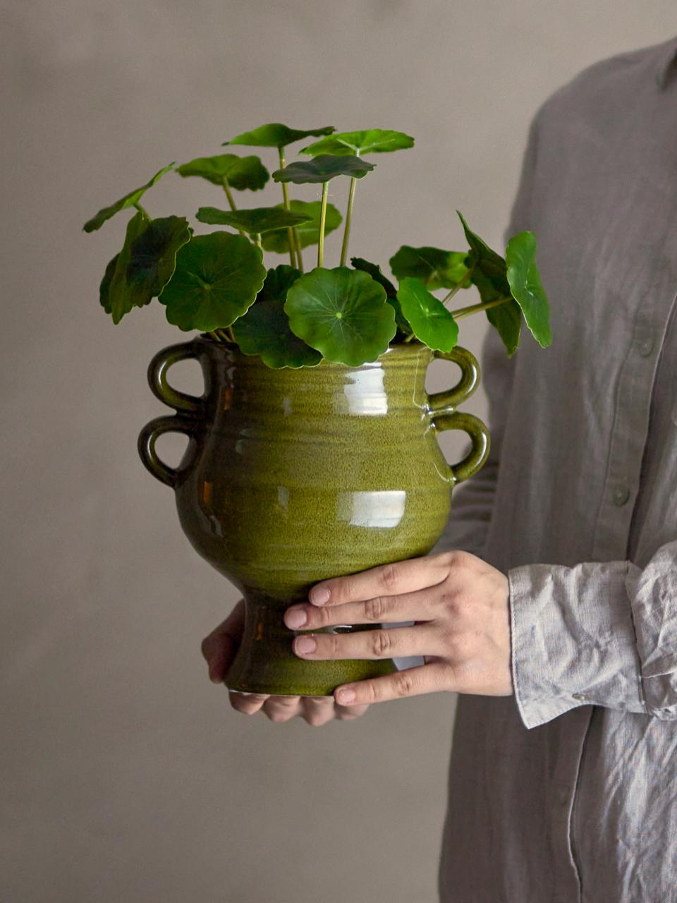 Kunstpflanze Cooper, Green, Artificial Flowers von Bloomingville
