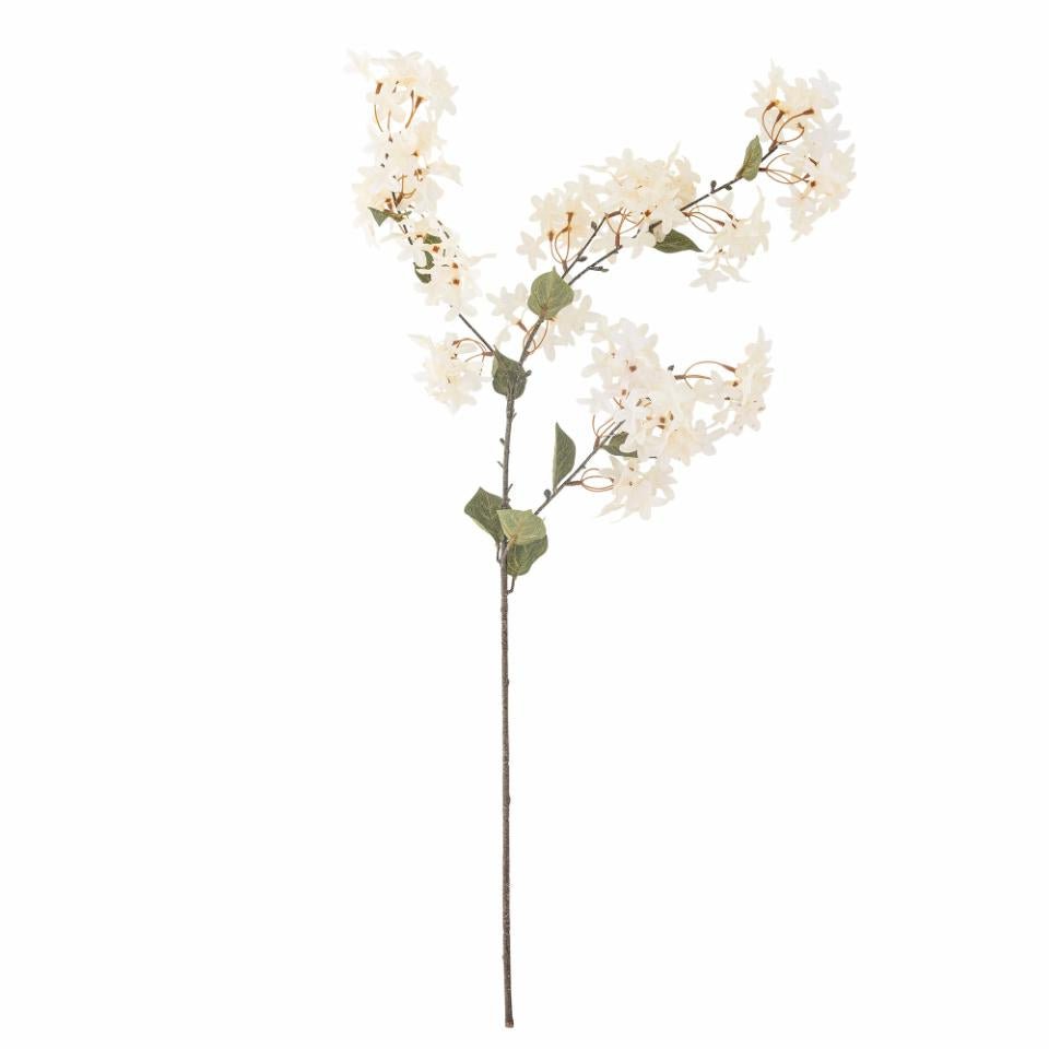 Kunstpflanze Myrtle Zweig, Weiß, Künstliche Blumen von Bloomingville