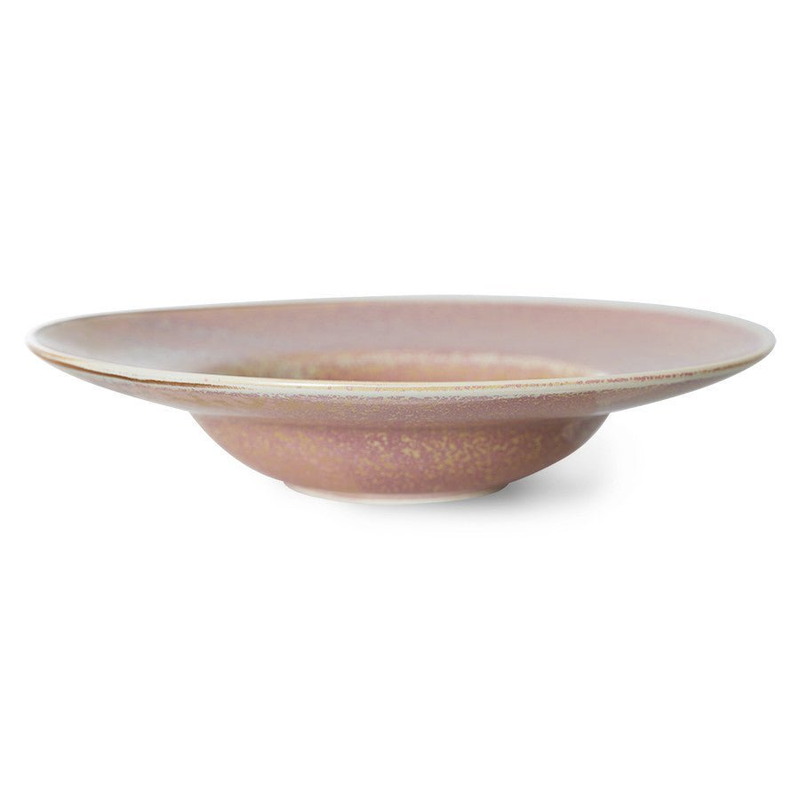 Chef Ceramics: Pastateller Rustic, Pink, 280ml von HKliving
