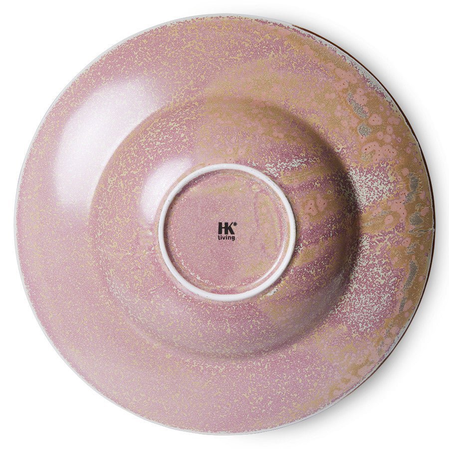 Chef Ceramics: Pastateller Rustic, Pink, 280ml von HKliving