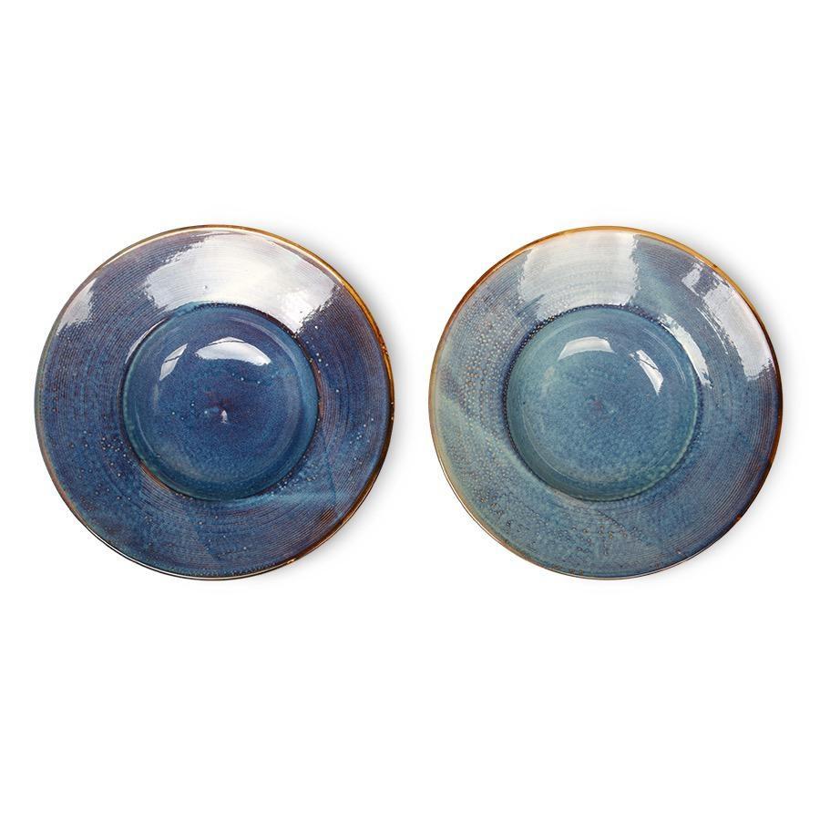 Home Chef Ceramics: Pastateller blau, Ø 28,5 cm - HKliving