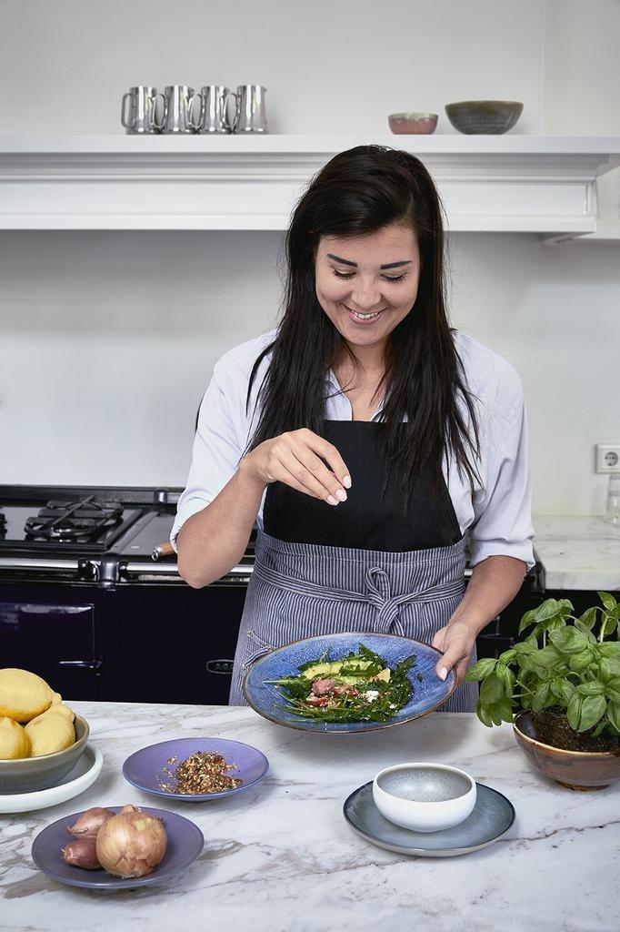 Home Chef Ceramics: Pastateller blau, Ø 28,5 cm - HKliving