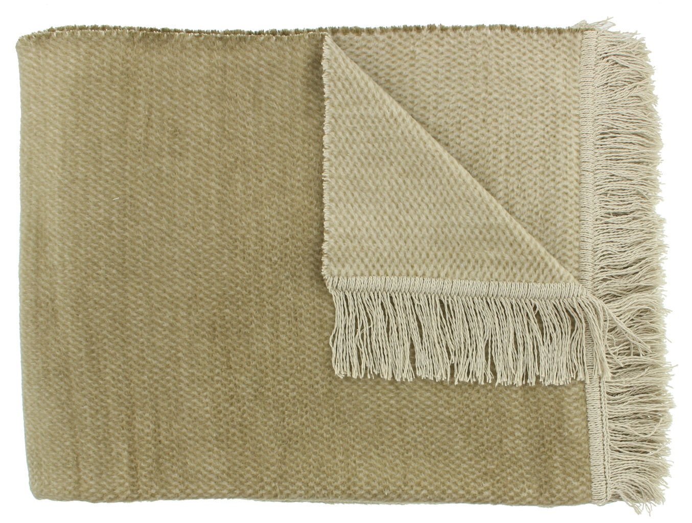 Decke Unami Taupe, Claudi 150 x 200cm von Claudi