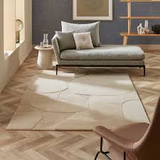 Teppich Bolsena 100%Wolle beige