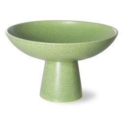 The Emeralds: Schale auf Sockel, Pistazie von HKliving