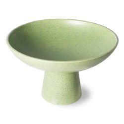 The Emeralds: Schale auf Sockel, Pistazie von HKliving