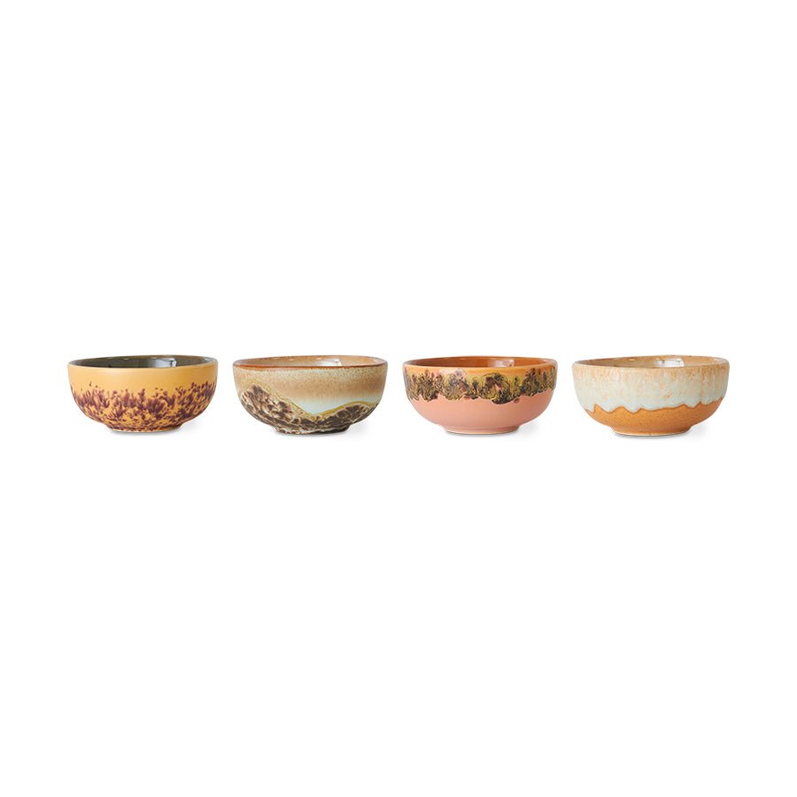 70s ceramics: Schüsseln Marine, XS bowls von HKliving