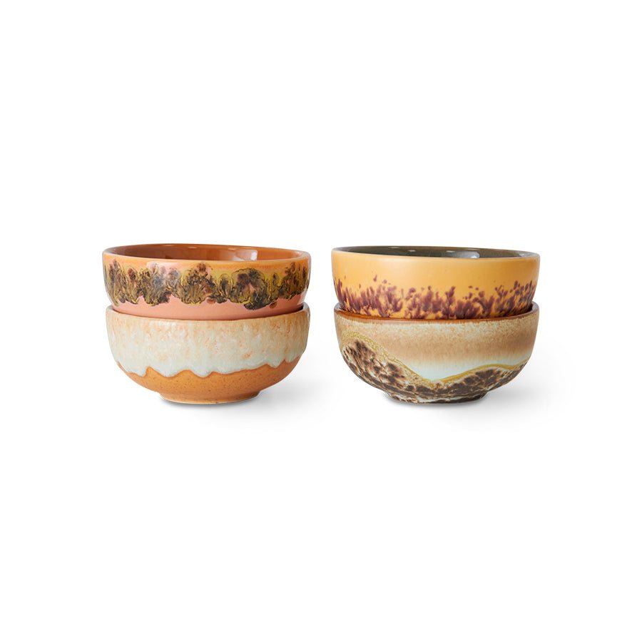 70s ceramics: Schüsseln Marine, XS bowls von HKliving