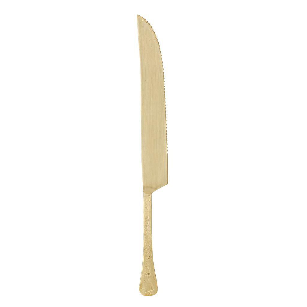 Kuchenmesser Edelstahl Gold von Bloomingville