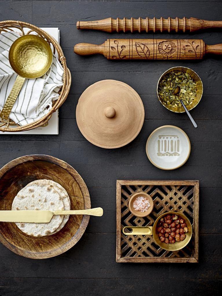 Kuchenmesser Edelstahl Gold von Bloomingville