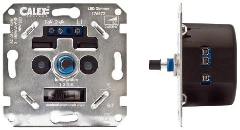 LED Dimmer 230V Einbau - Drehdimmer von Calex