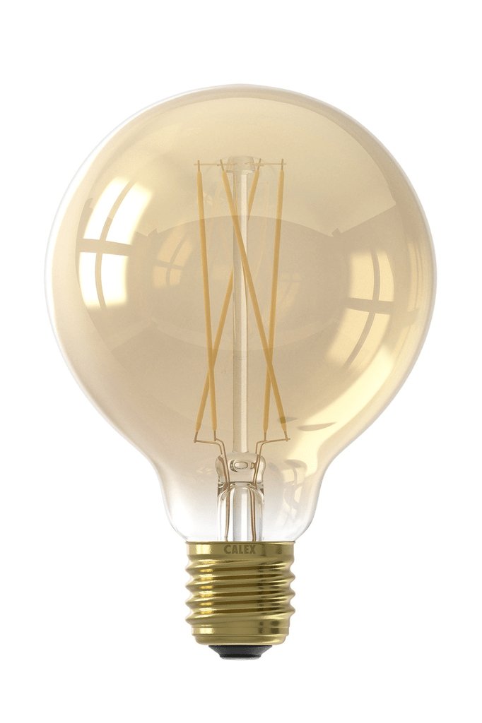 LED Filament Globe 6W 430Lmn 2100K Dimbar - Calex