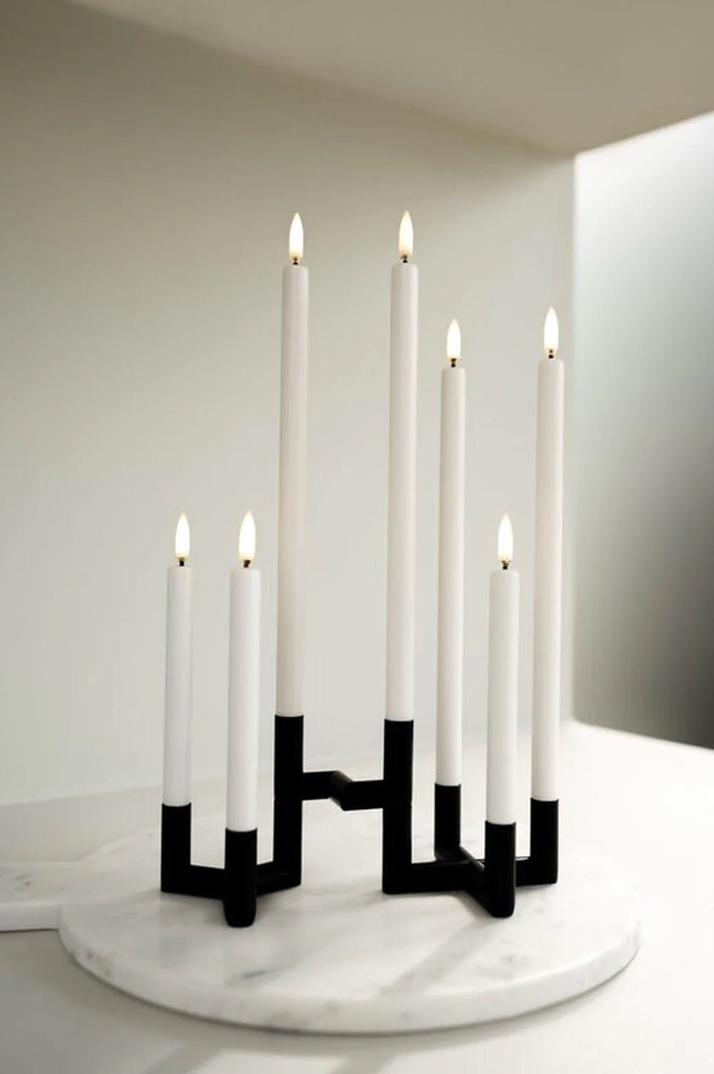 LED Stabkerzen in 2er Set, Nordic white von Uyuni