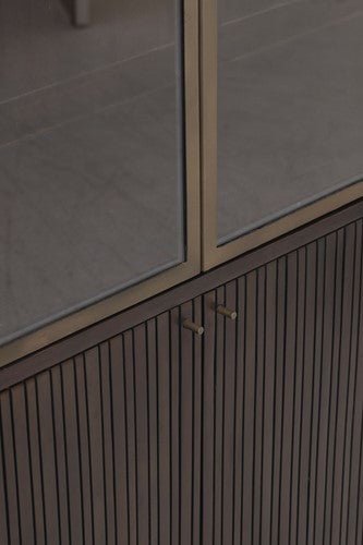 Maroon Vitrinenschrank von DTP Home