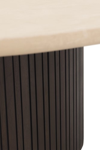 DTP Home Maroon salontafel rond