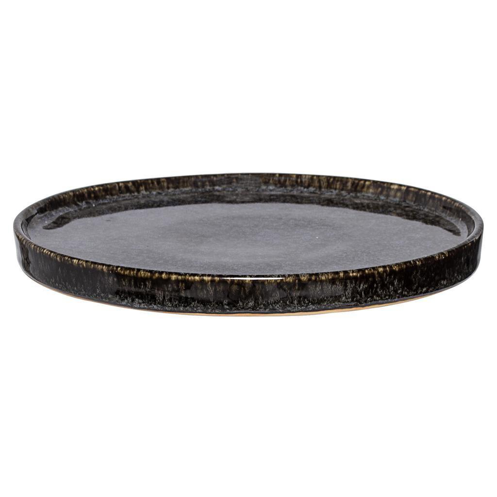 Noir Teller Schwarz D: 18 cm von Bloomingville