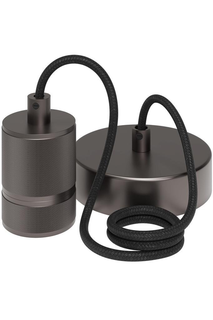 Pendel Alu 1x E27 Gun Metal Grau von Calex