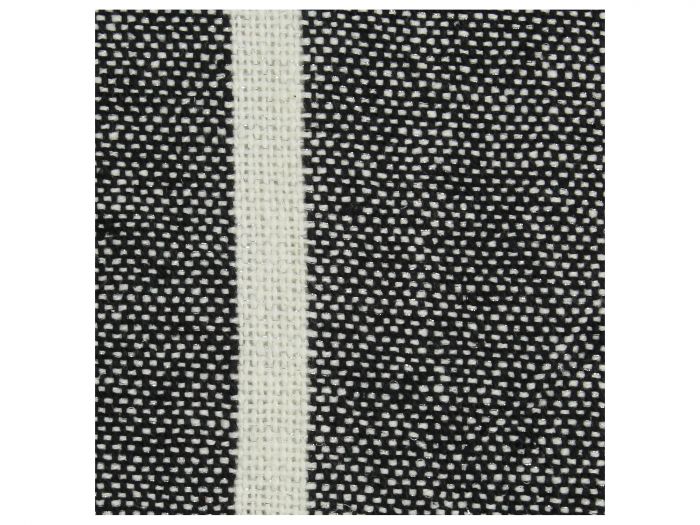 Plaid Baumwolle Schwarz 130x170 cm - My Dutch Living Room