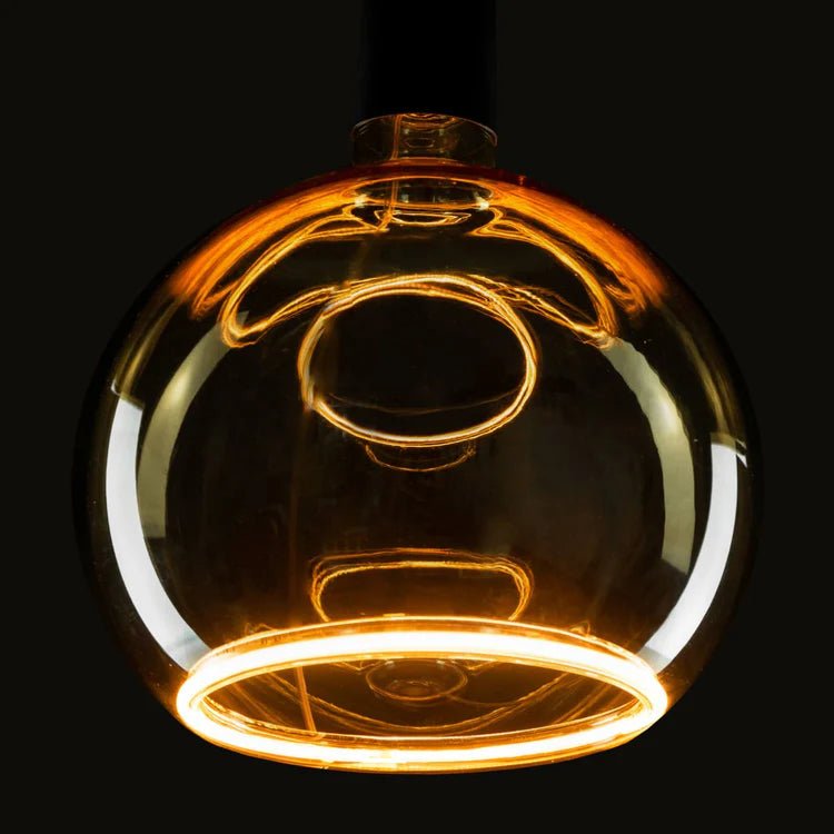 Floating LED Globe 125 smokey grey von Segula