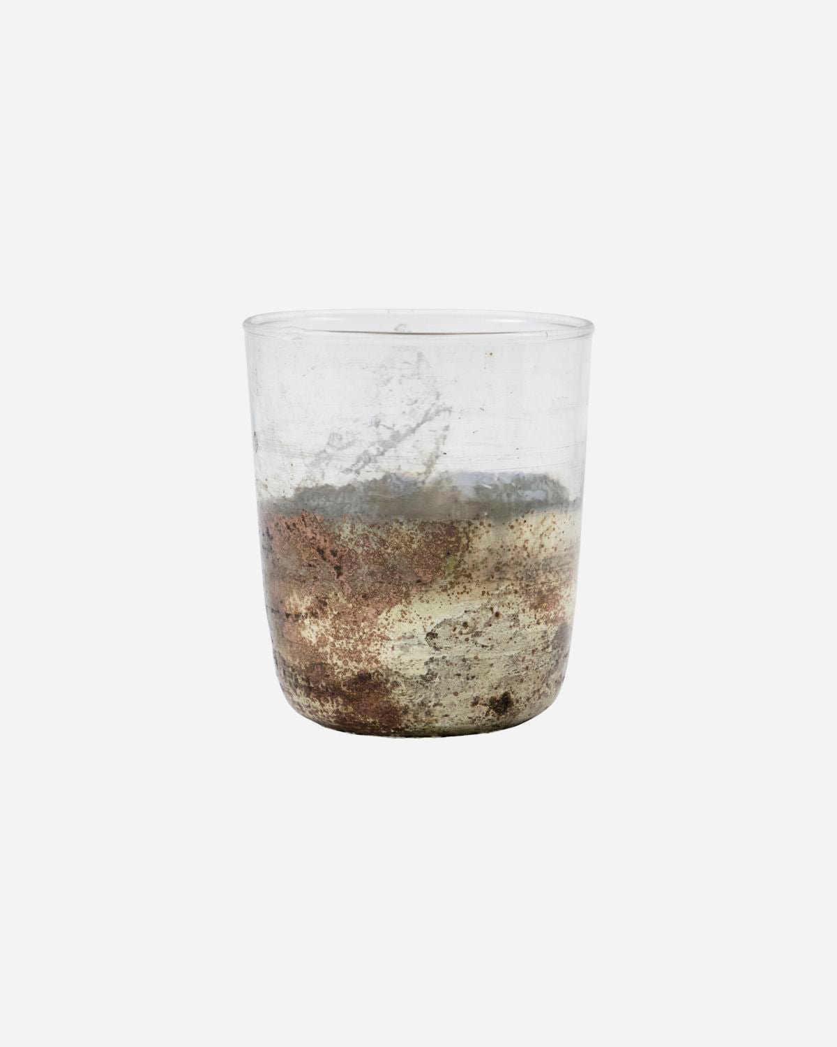 Teelichthalter Gem Clear/Grey - Gold von House Doctor