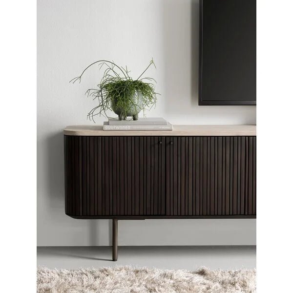 TV Board Maroon Large von DTP Home