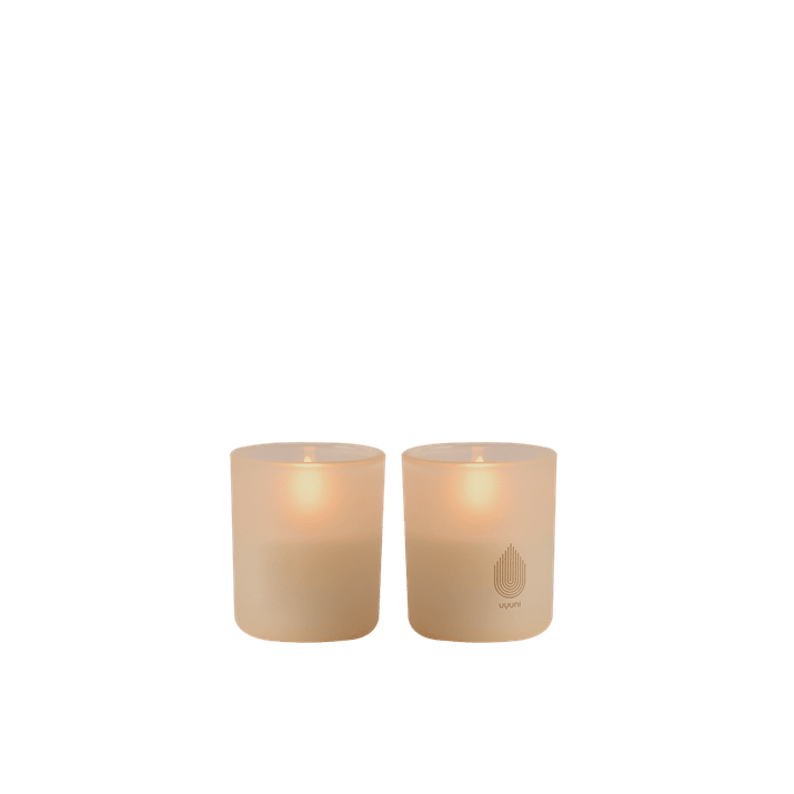 Glaslicht Uyuni, Beige, Set von 2 von Uyuni