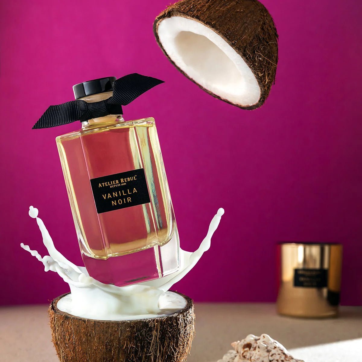 Duftstäbchen Vanilla Noir, 200ml von Atelier Rebul