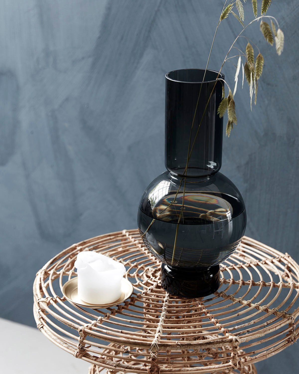 Vase Bubble, Grau von House Doctor