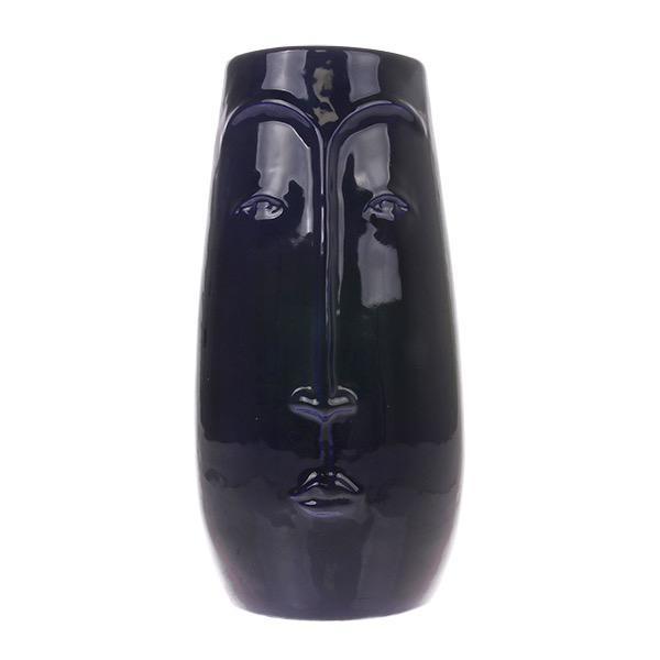Vase Face Azul von HKliving