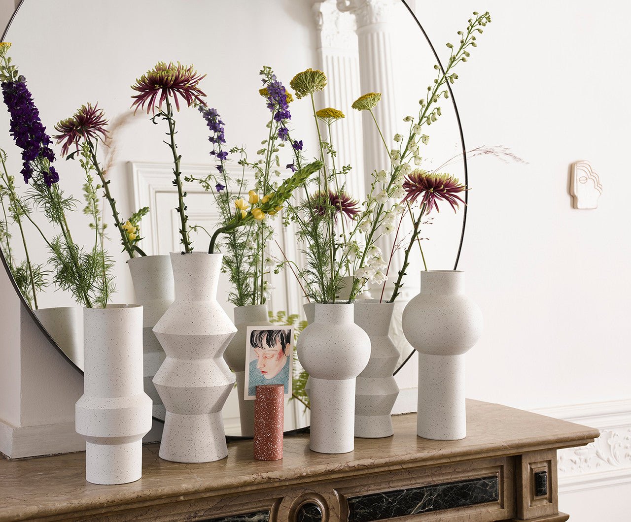 Vase gesprenkelt Clay - HKliving