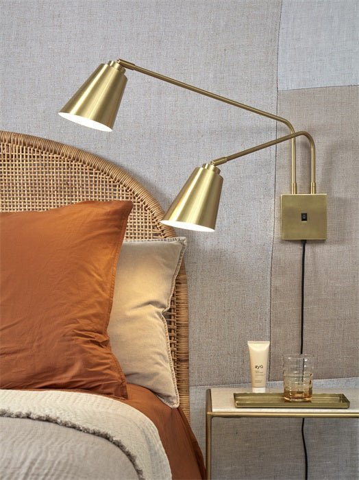 Wandleuchte Bremen 2 - Arm gold von It’s About Romi