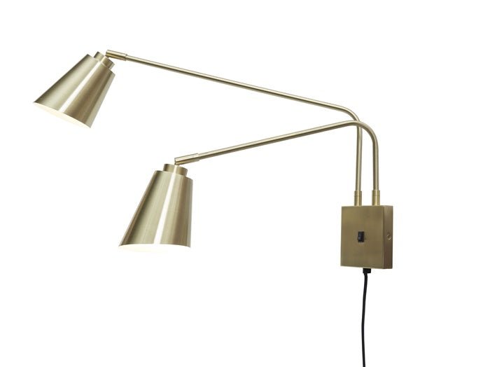 Wandleuchte Bremen 2 - Arm gold von It’s About Romi