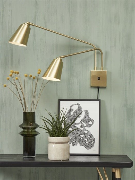 Wandleuchte Bremen 2 - Arm gold von It’s About Romi