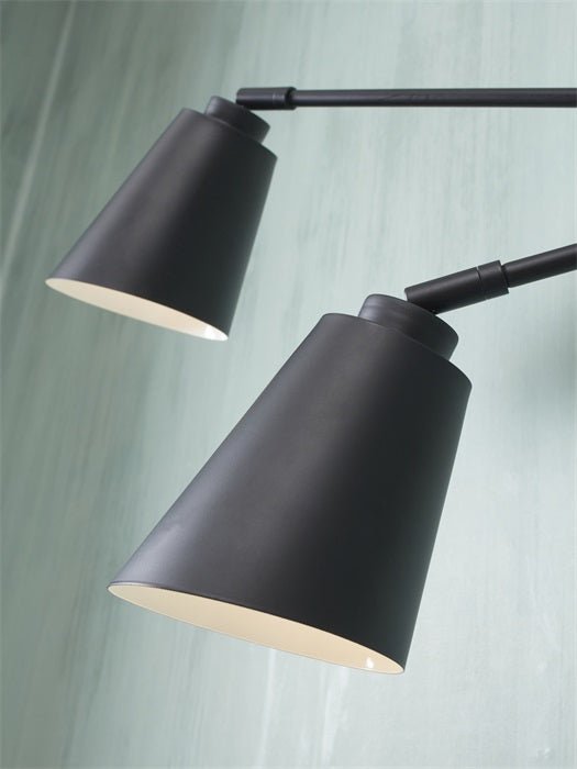 Wandleuchte Bremen 2 - Arm schwarz von It’s About Romi