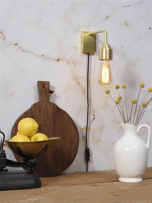 Wandleuchte Madrid Gold von It’s About Romi