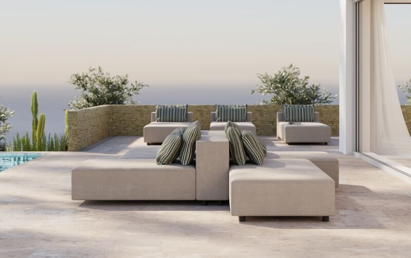 Outdoor Sofa Aruba von Passe Partout