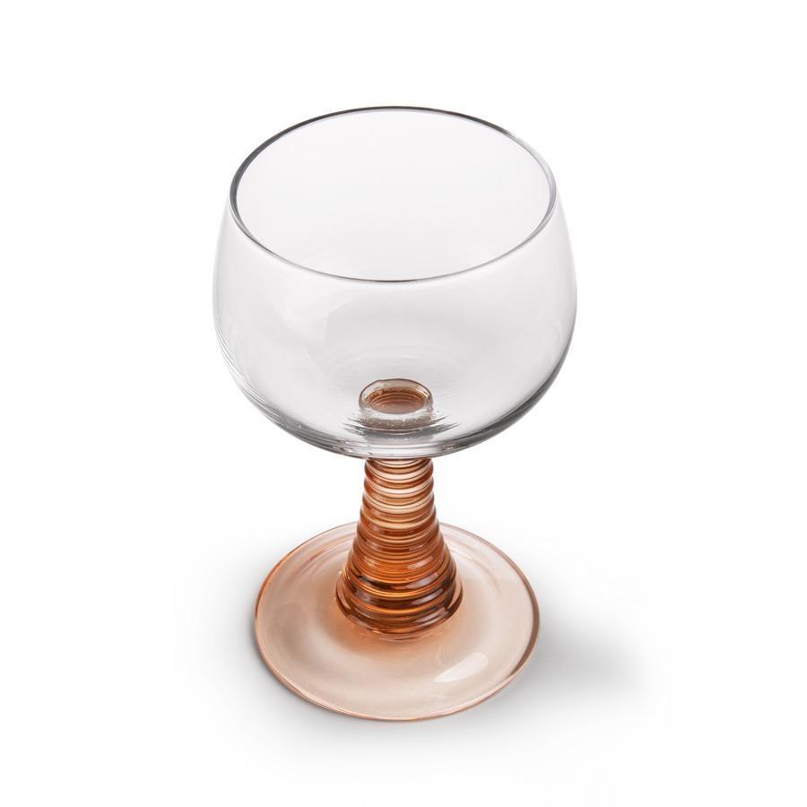 Weinglas Swirl Nude von HKliving