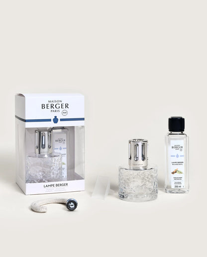 Lampe Berger Mirage Klar - Aromatischer Weißer Tee / Zarte Baumwollblüte