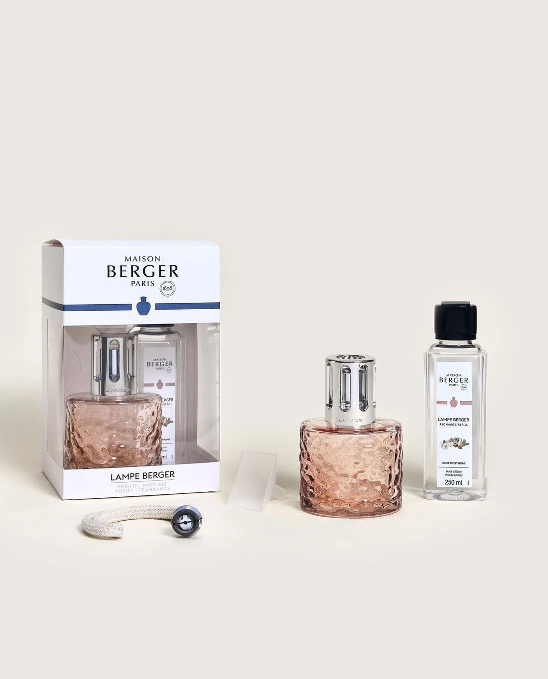 Lampe Berger Mirage Nude mit Duft Home Sweet Home