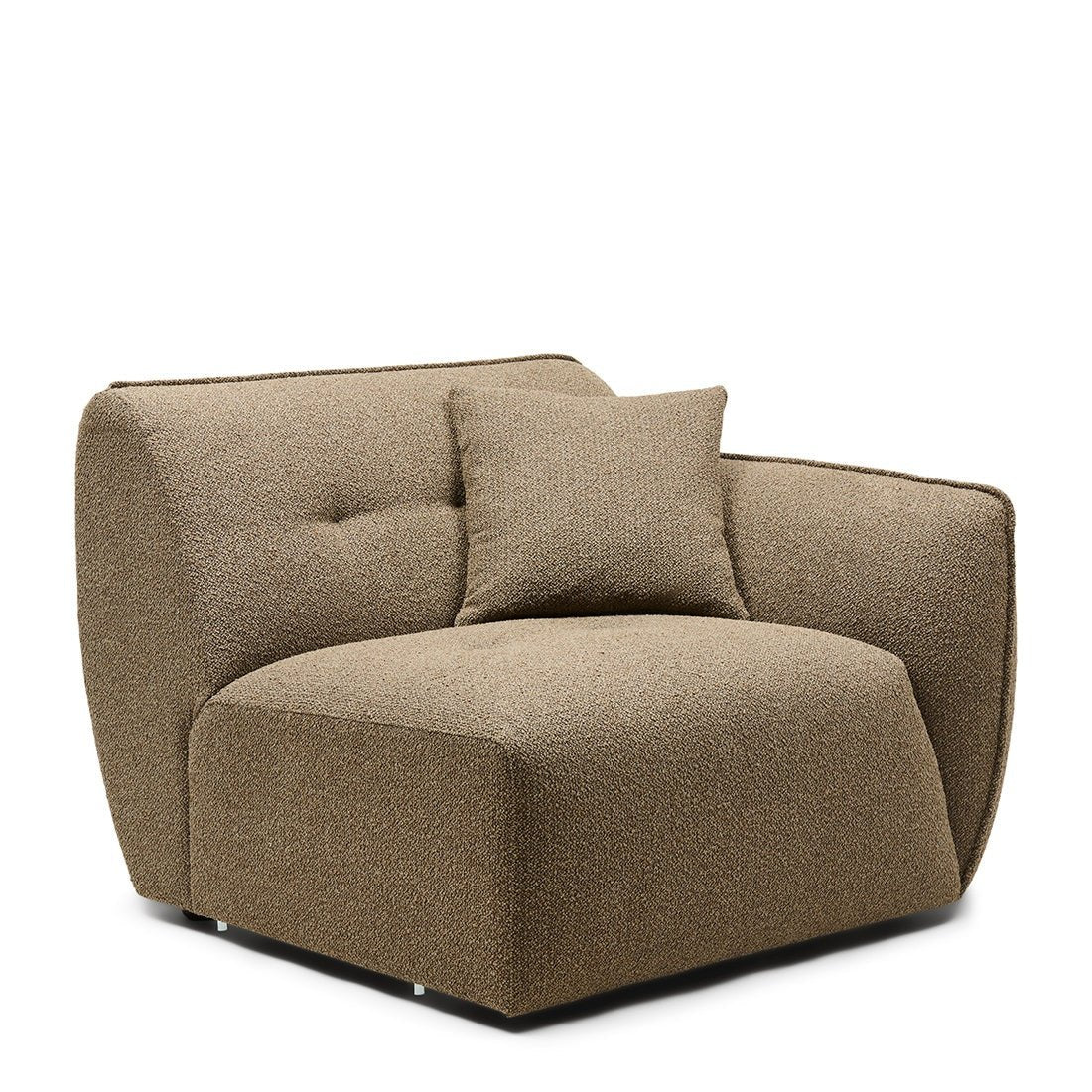 Sofa Lugano Peluche Bouclé Classic Brown von Rivièra Maison