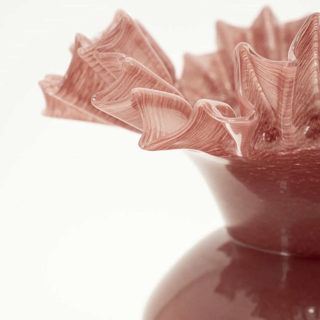 Vase Bae, burgunder