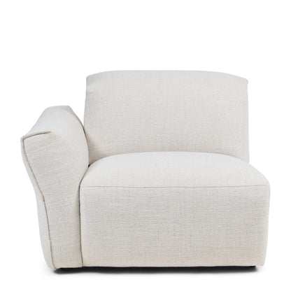 Sofa Isola rich tweed antique white von Rivièra Maison