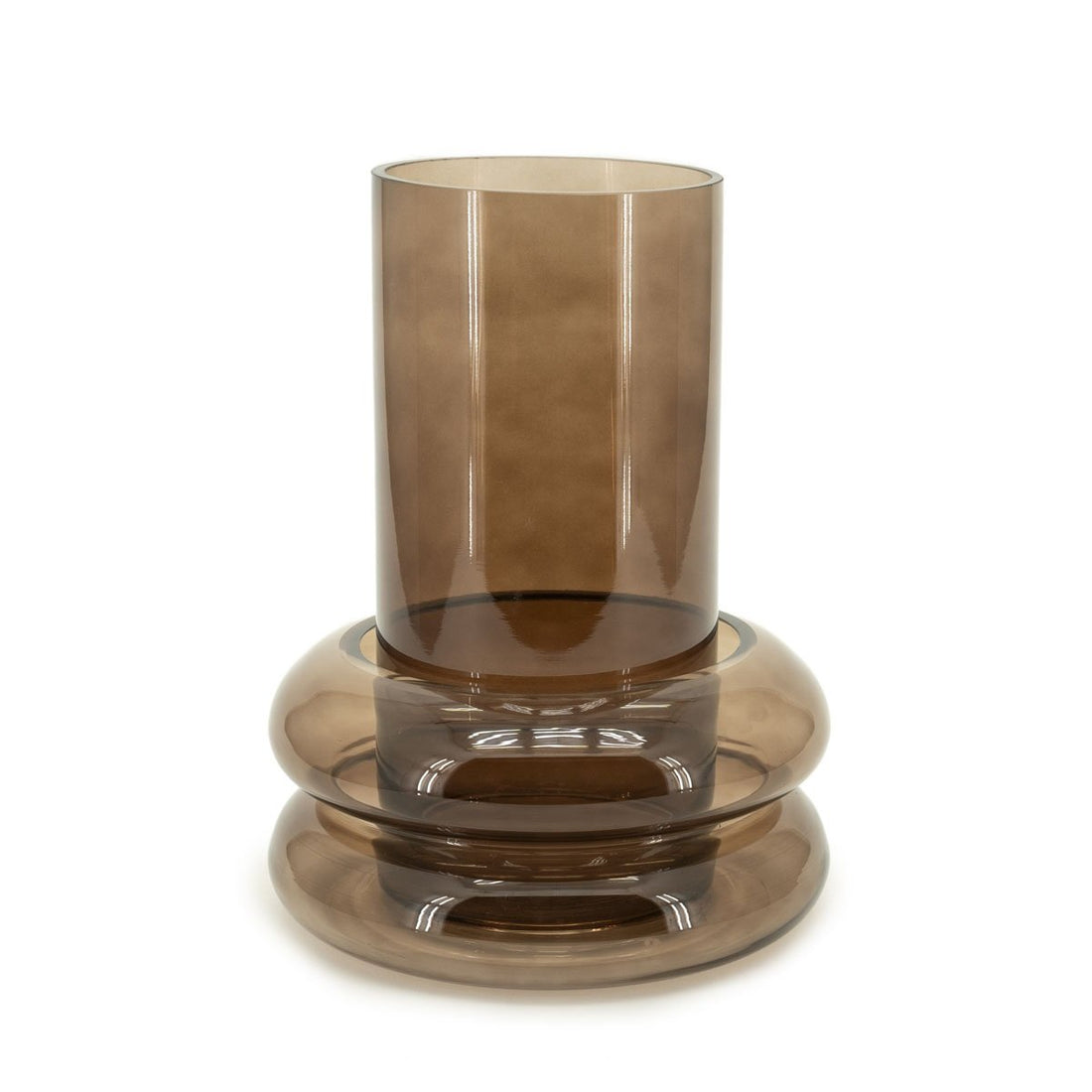 Vase Chunky, braun