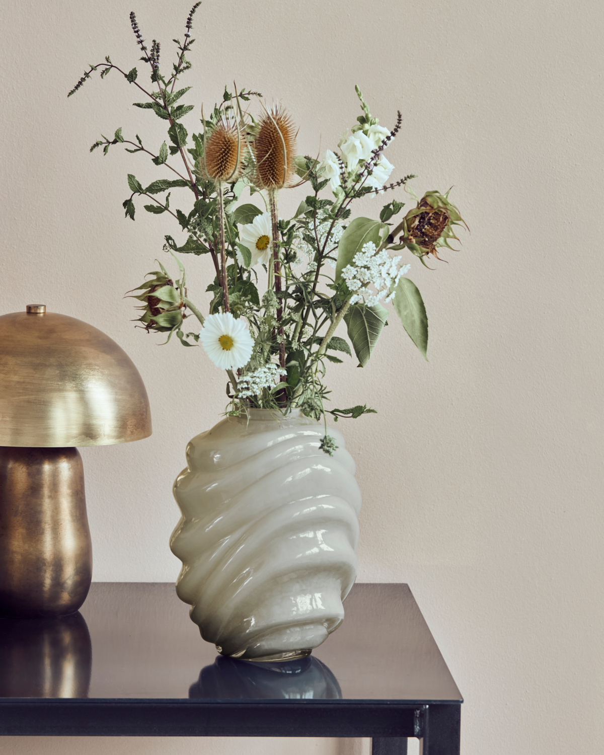 Vase, HDDesert, Hellgrau