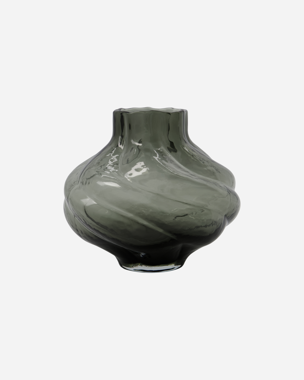 Vase, HDTurn, Rauchgrau