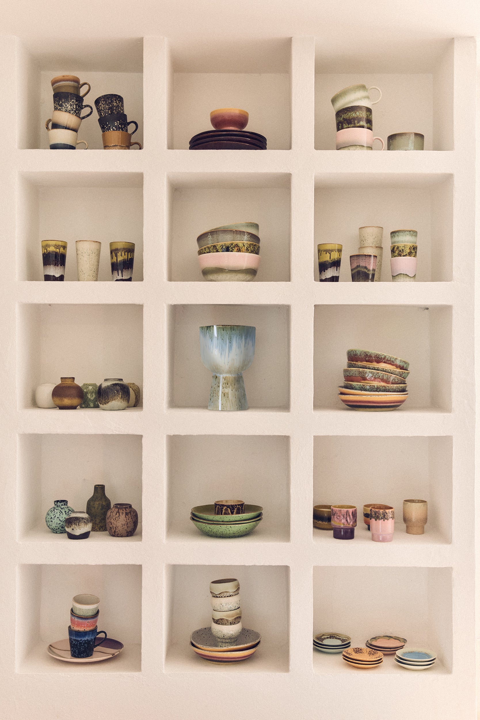 70´s Ceramics: Tasse Serendipity, Set von 4, 230ml